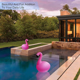 Solar Floating Lights 4PCS, Flamingo Floating Pool Lights Solar Powered, IP68 Waterproof Glow - Outdoor Path Light | Lumora