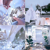woohaha Solar String Lights, 2 Pack 100 LED Copper Wire Lights, Waterproof Fairy Decoration Starry String Lights | Lumora