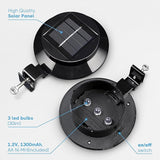 Yescom LED Solar Gutter Light Waterproof Outdoor Garden Fence Wall Lights 10 Packs | Lumora
