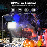 Solar Spot Lights Outdoor Waterproof for Flag, Tree, House, Garden, Yard, 3 Brightness Modes Solar Powered | Lumora