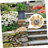LIFKOME Solar Lotus Lantern Led Garden Lights Solar Pathway Lights Landscape Outdoor | Lumora