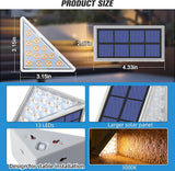 NIORSUN Outdoor Step Lights,8 Pack Warm White Solar Step Lights Waterproof IP67 Auto On Off,Solar Lights for | Lumora