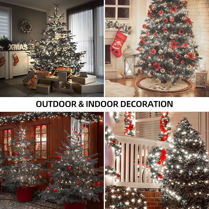 1000 LED 328ft 8 Modes with Timer Christmas String Lights IP55 Outdoor Waterproof UL Certificated Indoor Fairy | Lumora