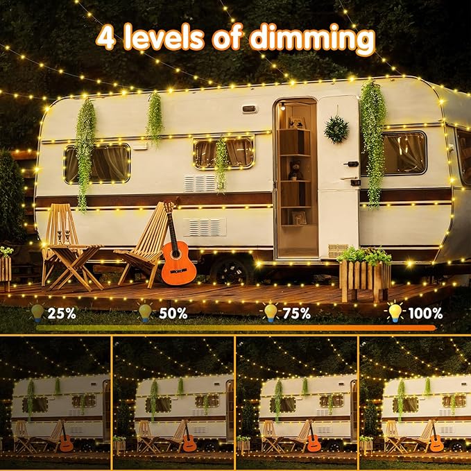 SAUIRS 403FT 1000 LED Christmas Lights Outdoor String Lights with 8 Modes Timer Waterproof Fairy Light Plug in for | Lumora