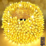 SAUIRS 403FT 1000 LED Christmas Lights Outdoor String Lights with 8 Modes Timer Waterproof Fairy Light Plug in for | Lumora