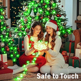 SAUIRS 197FT 500 LED Christmas Lights Outdoor String Lights with 8 Modes Timer Waterproof Fairy Light Plug in for | Lumora