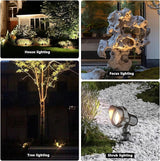 Landscape Lights Outdoor 12v: 10W MR16 Low Voltage LED Landscape Lights 12-24V 3000K Warm White - Front Door | Lumora
