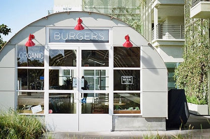 Steel Lighting Co. Venice Store Sign Light | for Outdoor Restaurant Accent Wall | 9 inch Dome | 23" Gooseneck | Made in America | Hunter Green Exterior/Brass Interior