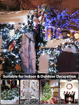 Upgraded Super Long 264FT 800 LED Christmas String Lights Outdoor & Indoor, Memory Function & Timer & 8 Modes | Lumora