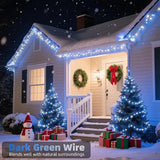 XTF2015 Christmas String Lights, 105ft 300 LED Christmas Lights 8 Modes Memory Function & Timer- UL Certified | Lumora