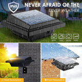 UniqueFire 40LED Outdoor Solar Lights Solar-Powered LED Garden Wall Lamp Plastic Solar Light Waterproof for | Lumora
