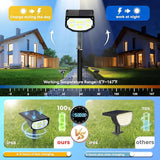 Solar Spot Lights Outdoor IP68 Waterproof, Ultra-Bright Performance，Simple Modes for Easier Operation, Auto | Lumora