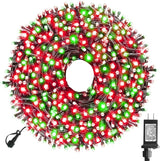 XTF2015 Christmas String Lights, 105ft 300 LED Christmas Lights 8 Modes Memory Function & Timer- UL Certified | Lumora