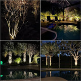 VENUS MANUFACTURING 24 Pack Low Voltage Landscape Spotlight 20W Halogen Outdoor Landscape Lighting Kits 145 Lumen | Lumora