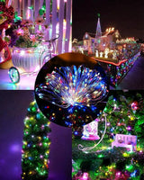 Twinkle Star 4 Pack Outdoor Solar String Lights,Total 160 FT 480 LED Solar Powered Christmas Decorative Fairy | Lumora