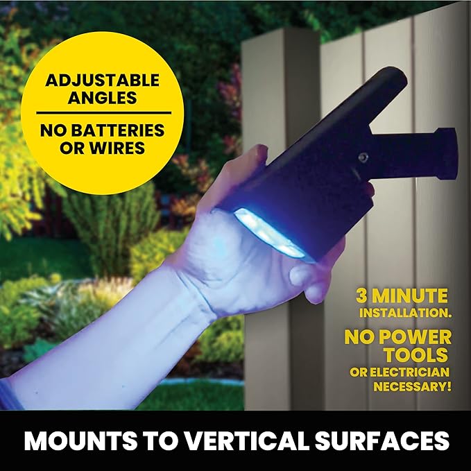 Bell+Howell Solar Lights Outdoor Bionic Burst Waterproof IP67 Path Lights, Landscape Outdoor Solar Lights for Yard | Lumora