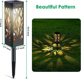 TomCare Solar Lights Outdoor Flickering Flame Solar Lantern with Upgraded Bright Solar Pathway Lights | Lumora