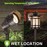 hykolity 8 Pack Low Voltage LED Landscape Kits, 12V Pathway Flood Light Kits, 10W 390LM and 3.4W 155LM Wired for | Lumora
