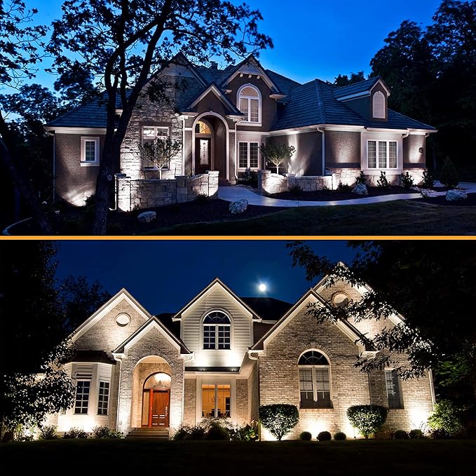 ZUCKEO Low Voltage Landscape Lights LED Landscape Lighting with Connectors, 10W 12V 24V Outdoor Spotlights | Lumora