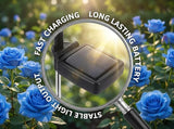 Solar Garden Rose Lights by FANCYPOP, 2 Pack Most Realistic 12 LED Flower Stake Lights, IP65 - Outdoor Path Light | Lumora