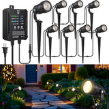 COLOER All-in-One Low Voltage Landscape Lighting Kit, 8 Pack 5W Landscape Lights with Transformer and Connectors | Lumora