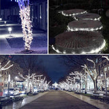 Honche Solar Rope Light 33FT 100LED IP65 Waterproof Outdoor LED Copper Fairy String Tube Lights for Party Gazebo | Lumora