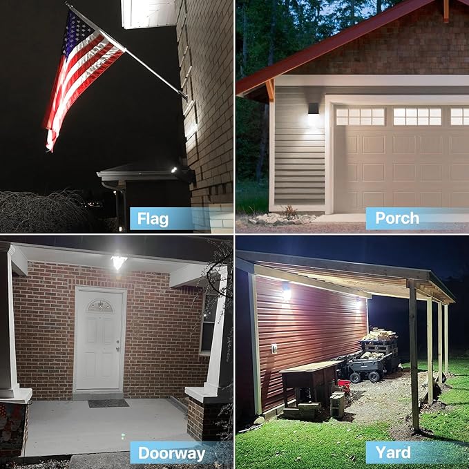 HYPERLITE LED Wall Pack Light: 40W 5200lm ETL Listed Full Cut Off Wall Pack Led Exterior Light with Photocell | Lumora
