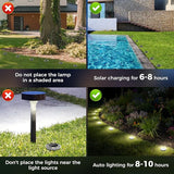 Peasur Mini Solar Ground Lights, 12 Pack Flat Solar Disc Lights Outdoor Waterproof, 2.3 Inch Small Solar Garden | Lumora