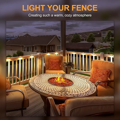 SOLPEX 12 Pack Solar Ground Lights &16 Pack Solar Deck Lights