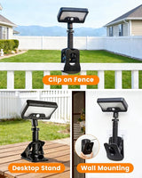 Clip On Solar Lights Outdoor, Motion Sensor Outdoor Lights, 92 LEDs 600LM Solar Fence Lights Outdoor | Lumora