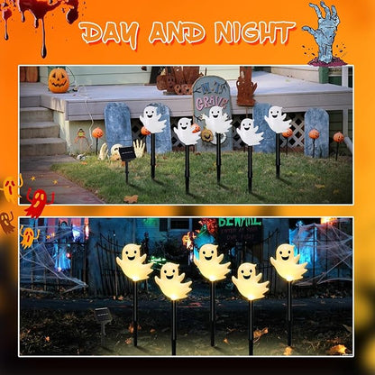 Solar Christmas Pathway Lights (Warm White)