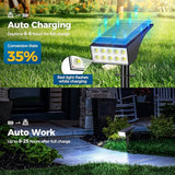 Solar Spot Lights Outdoor, Solar Lights Outdoor Waterproof IP65, 4 Brightness Modes Dusk to Dawn Landscape | Lumora