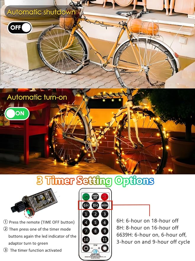 1000 LED 330 FT Color Changing Christmas Lights with 11 Lighting Modes, Fairy String Lights with Remote, Timer & | Lumora