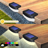 RGB Color Changing Solar Pool Side Lights, Outdoor Solar Deck Lights, Solar Step Lights IP65 Waterproof for Outdoor | Lumora