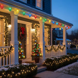 16FT Jumbo Christmas Lights,C7 Jumbo Xmas String Light Christmas Outdoor Decorations Lights with 10 Large Diamond | Lumora