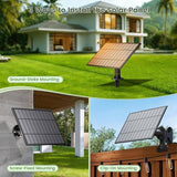 150FT Solar String Lights Outdoor with Remote, USB, Timer & 62 Shatterproof Bulbs, 2200K Soft Warm White, Dimmable | Lumora
