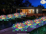 Solar Led Light 3D DIY 150 LED Firework Stake Light for Garden Pathway Landscape Holiday Party Christmas Lawn | Lumora