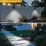 L LOHAS LED 5W Dusk to Dawn Outdoor Lighting, Auto On/Off 6000K Landscape Outdoor Spotlight, IP66 Waterproof Plug | Lumora