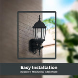 Designers Fountain Tiverton Outdoor Light Fixture, 21.5 Inch Exterior Wall Lantern Sconce for Front Door, Patio and | Lumora