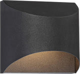 Possini Euro Design Ratner Modern Outdoor Wall Light Fixture Black LED Downlight Dark Sky 5 1/2" for Exterior Barn | Lumora