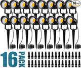 SUNVIE 12W Low Voltage Landscape Lighting Landscaping Lights with Connectors Outdoor LED Landscape Light 3000K | Lumora