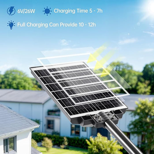8000W Solar Street Lights Outdoor Waterproof – 240,000LM 7000K LED with Motion Sensor, 324 LEDs, 240° Wide Angle, Dusk to Dawn Solar Flood Lights for Yard, Parking Lot, Garage