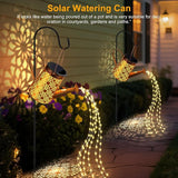 Solar Watering Can with Lights, Large Waterproof Solar Outdoor Lights Decorative Metal Solar Garden Lights Solar | Lumora