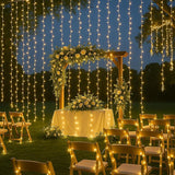 50 Counts Warm White LED Christmas Lights, 25ft Commercial Grade Outdoor String Lights - Waterproof UL Certified | Lumora