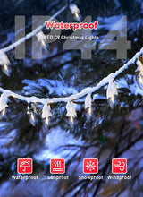 Vintage C9 Christmas Lights Outdoor, 150 Feet C9 String Lights with 150 LED C9 Plastic Bulbs, Waterproof | Lumora
