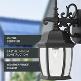 Designers Fountain Tiverton Outdoor Light Fixture, 16 Inch Exterior Wall Lantern Sconce for Front Door, Patio and | Lumora