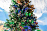 Novelty Lights 25 Feet 50 LED True Twinkle Multicolor Outdoor Christmas String, 100% Twinkle 5mm LED Lights on | Lumora