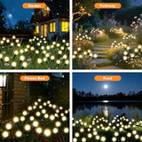 ALSO GO Solar Lights Outdoor, 2 Pack 16 LEDs Firefly Lights, Waterproof Solar Garden Lights, Solar Firefly Lights | Lumora