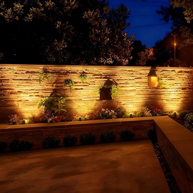All-in-One Low Voltage Landscape Lighting Kit, 6W 3000K Outdoor LED Landscape Spotlights with 65W Transformer | Lumora