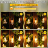 200FT(2x100FT) Outdoor String Lights, LED Patio Lights with 63 Waterproof Shatterproof A39 Dimmable Bulbs(3 Spare) | Lumora